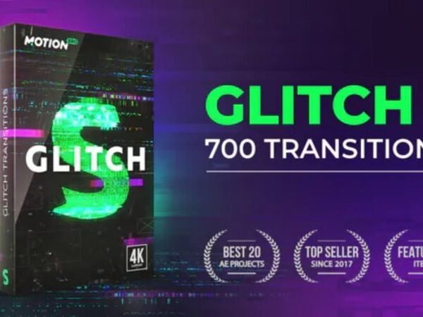 700+ Glitch Transitions